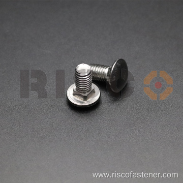 Stainless Steel SS304 SS316 Carriage Bolt